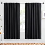 NICETOWN Black Blackout Curtain Blinds by NICETOWN