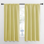 NICETOWN Kitchen Curtains, Short Blackout Curtains & Drapes, Paler Yellow by NICETOWN