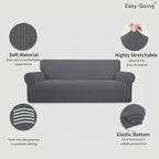 Easy-Going Stretch Sofa Slipcover 1-Piece Sofa Cover Furniture Protector Couch - Image 3