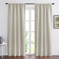 RYB HOME Curtains for Bedroom Living Room 72 inches Long, Thermal Insulated by RYBHOME