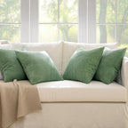 MIULEE Boho Farmhouse Throw Pillow Covers 18x18 Inch Set of 4 Mordern Nordic - Image 5
