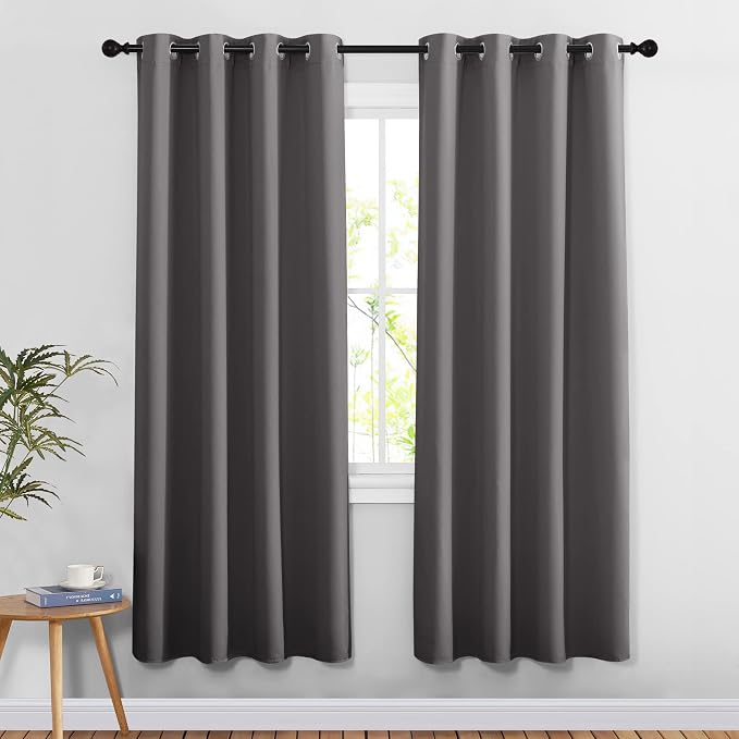 NICETOWN Grey Blackout Curtains & Drapes by NICETOWN