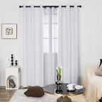 Deconovo Living Room Curtains, Room Darkening Drapes, Thermal Insulated - Image 2