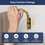 ENJOYBASICS Blackout Curtain rod - Image 2