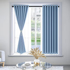 AIZESI Black Spring Tension Curtain Rods 28 to 48 Inch, Adjustable Curtain Rods - Image 3