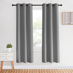 NICETOWN Blackout Window Curtains & Drapes 70" Long, 2 Panels, 34 inch by NICETOWN
