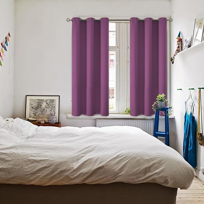 BGment Room Darkening Curtains 54 Inches Long - Image 2