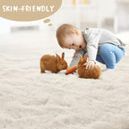 LOCHAS Ultra Soft Indoor Modern Area Rugs 2x8, Fluffy Living Room Carpets - Image 7