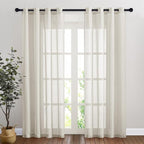 NICETOWN Natural Linen Curtains by NICETOWN