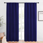 NICETOWN Blackout Curtains for Living Curtains, 1 Pair, 34-inch W x 84-inch L by NICETOWN