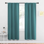 NICETOWN Blackout Curtains for Living Curtains, Three Pass Microfiber Noise by NICETOWN