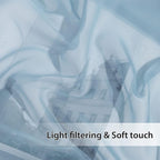 RYB HOME Outdoor Sheer Curtains - Image 6