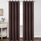 Joydeco Blackout Curtains 120 inches Long 2 Panels Set, Thermal Insulated Long by JOYDECO