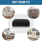 H.VERSAILTEX Velvet Stretch Couch Cushion Cover Plush Cushion Slipcover - Image 7