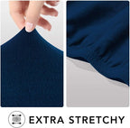 PureFit Super Stretch 4 Seater Sofa Slipcover – Spandex Non Slip Soft Couch - Image 4