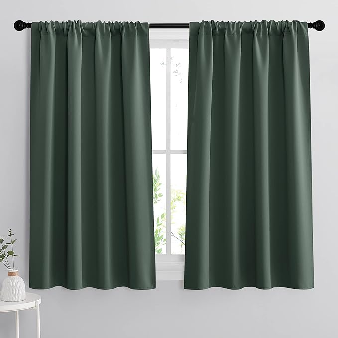 RYB HOME Short Blackout Curtains by RYBHOME