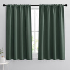 RYB HOME Blackout Curtains for Bedroom Living Room 63 inches Long, Thermal by RYBHOME