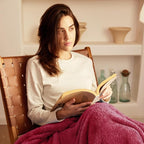 Exclusivo Mezcla Plush Fuzzy Fleece Throw Blanket Extra Large, Super Soft - Image 3