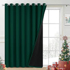 Yakamok 100% Blackout Thermal Insulated Curtains, Noise Reducing Barrier Panel by Yakamok