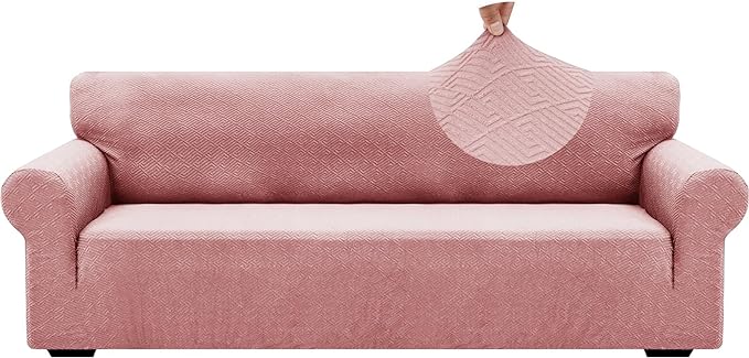 ZNSAYOTX 1 Piece Jacquard Couch Covers by ZNSAYOTX