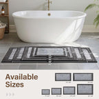 48x32 Large Bathroom Rugs Washable Non Slip, Soft Absorbent Quick Dry Mats - Image 8