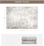 Washable Rugs 5x7 Area Rugs for Living Room, Modern Abstract Rugs for Bedroom - Image 2