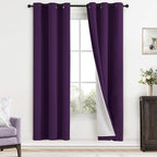 Yakamok Room Darkening 100% Blackout Curtains Grommet Window Treatments by Yakamok
