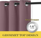 NICETOWN Dry Rose Doorway Curtains Elegant & Luxury - Image 2