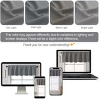 Chyhomenyc Blackout Valances for Windows, Short Window Valance Curtains for - Image 5