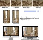 Simplebrand Ava Taupe Short Blackout Curtains - Image 9