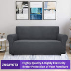 ZNSAYOTX Super Stretch Couch Cover Universal Sofa Covers - Image 5