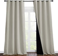 NICETOWN Full Shading Curtains 96 inches Long 2 Panels Set by NICETOWN