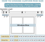 Byondeth Curtain Rods for Windows 16 to 48 or 60 Inches Max Adjustable Length 1 - Image 4