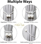 NazTur Magnetic Curtain Tiebacks- Upgrade 2022 - Image 4