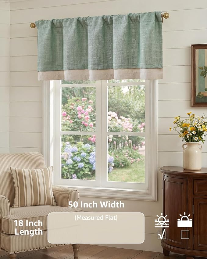 jinchan Curtain Light Filtering Kitchen - Image 5