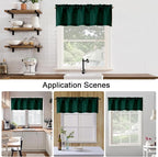 Chyhomenyc Hunter Green Short Curtain Valance - Image 8