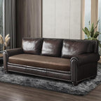 Leather Look Couch Cushion Covers Sofa Seat Slipcovers Sets Couches Furniture - Image 8