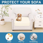 Smiry Printed Couch Cushion Covers, Stretch Soft Couch Covers - Image 7