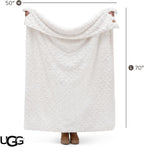UGG Adalee Faux Fur Throw Blanket - Image 8