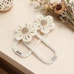 KLOGTSIND Magnetic Curtain Tiebacks, 2 Pack Flower Curtain Holdbacks - Image 7