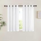 NICETOWN Bedroom Sheer Curtains 54 inch Length by NICETOWN