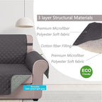 U-NICE HOME Reversible Sofa Cover Washable Couch Cover - Image 4