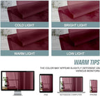 Extra Wide Sheer Curtains 120 Inches Long, Extra Long Light Filtering Modern - Image 6