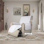 Easy-Going Recliner Chair Slipcover Reversible Sofa Cover Water Resistant Couch - Image 2