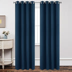 Joydeco Blackout Curtains 90 inch Long 2 Panels Set, Thermal Insulated Long by JOYDECO