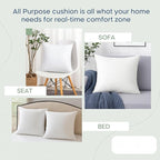 LANE LINEN Throw Pillow Insert - Image 3