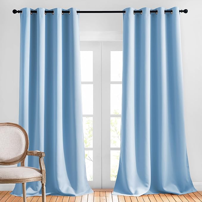 NICETOWN Blackout 90 inch Curtains by NICETOWN