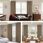 Joydeco Blackout Curtains 108 Inch Length 2 Panels Set, Thermal Insulated Long - Image 6