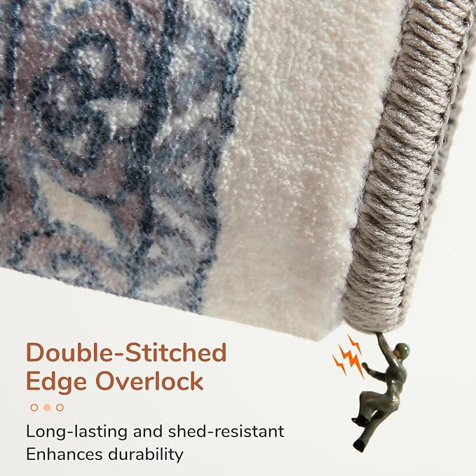 OPPODREAM Soft Area Rugs 5x7, 5x7 Washable Rug - Image 3