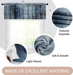 Emvency 4 Pack Valances Window Treatments, 52x18 Inch Rod Pocket Valances - Image 2